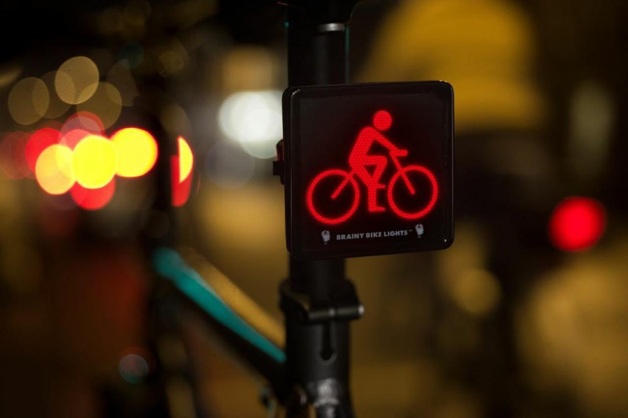 Bike symbol lights aim to cut cycling accidents road.cc